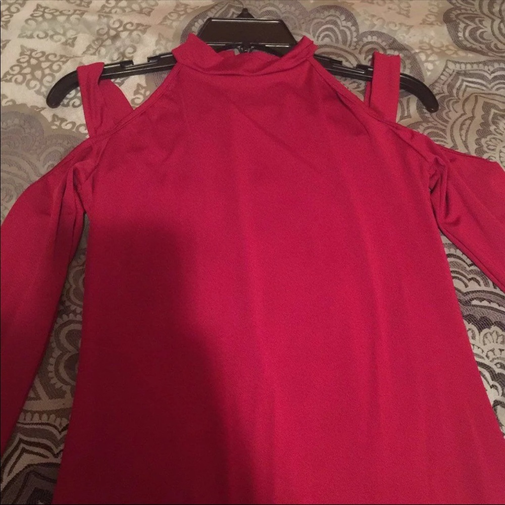 Cold-Shoulder Dress - Picture 2 of 2